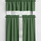 Solid Green Valances and Cafe Curtains, 100% USA Cotton – Light Mint, Prairie, Topiary, and Dark Hunter – Custom Sizes Availabl